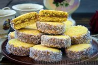 Фото приготовления рецепта: Песочное печенье "Альфахорес" на кукурузном крахмале, с варёной сгущёнкой - шаг №27