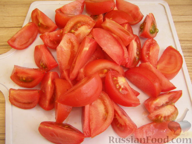 Стандартное лечо с томатами