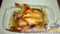 Фото приготовления рецепта: Курица с виноградом - шаг №4