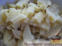 Фото приготовления рецепта: Винегрет с квашеной капустой - шаг №8