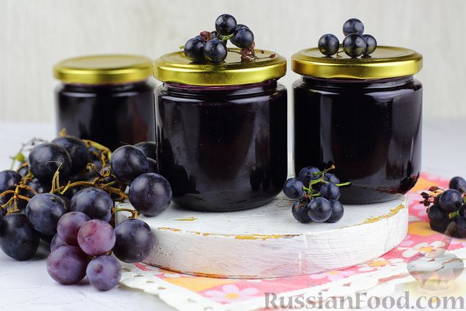 Вкусные рецепты из домашнего винограда - что приготовить