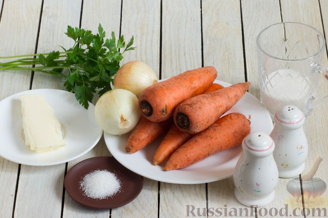 Морковный смузи с яблочным пюре и сливками