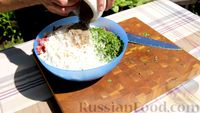 Фото приготовления рецепта: Люля-кебаб из баранины на мангале - шаг №5