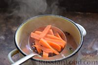 Фото приготовления рецепта: Маринованная морковь без уксуса (на зиму) - шаг №7