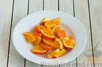 Фото приготовления рецепта: Компот из винограда с апельсином (на зиму) - шаг №4