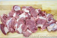 Фото приготовления рецепта: Мясо с картошкой в рукаве (в духовке) - шаг №1