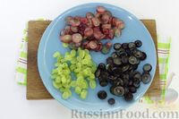 Фото приготовления рецепта: Винное желе с виноградом - шаг №3