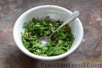 Фото приготовления рецепта: Фаршированные зелёные помидоры по-грузински (на зиму) - шаг №5
