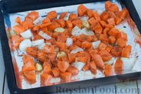 Фото приготовления рецепта: Крем-суп из моркови, запечённой с луком, чесноком и имбирём - шаг №4