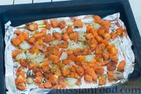 Фото приготовления рецепта: Крем-суп из моркови, запечённой с луком, чесноком и имбирём - шаг №5