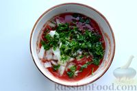 Фото приготовления рецепта: Долма с рыбным фаршем и гречкой, в томатном соусе - шаг №12