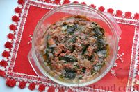 Фото приготовления рецепта: Долма с рыбным фаршем и гречкой, в томатном соусе - шаг №15