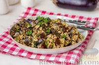 Фото приготовления рецепта: Баклажаны как грибы, жаренные с яйцами, луком и чесноком - шаг №13