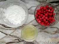 Фото приготовления рецепта: Клюква в сахарной пудре - шаг №1