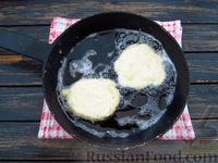 Фото приготовления рецепта: Ленивые беляши на кефире (на сковороде) - шаг №12