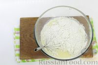 Фото приготовления рецепта: Полосатые блины на молоке - шаг №3