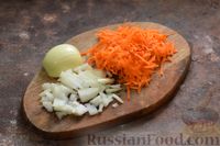 Фото приготовления рецепта: Рулетики из баклажанов, фаршированные рисом и овощами (в духовке) - шаг №2