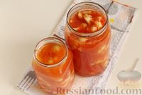 Фото приготовления рецепта: Маринованная цветная капуста в томатном соусе (на зиму) - шаг №11
