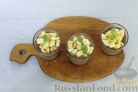 Фото приготовления рецепта: Шоколадный чиа-пудинг с киви и бананом - шаг №10