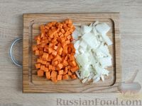 Фото приготовления рецепта: "Ложный плов" из цветной капусты с курицей - шаг №4