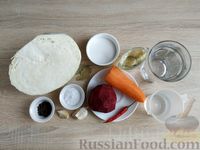Фото приготовления рецепта: Маринованная капуста "Пелюстка" со свёклой и морковью - шаг №1