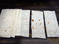 Фото приготовления рецепта: Пирожки из лаваша с капустой (на сковороде) - шаг №8
