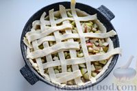 Фото приготовления рецепта: Американский яблочный пирог - шаг №15