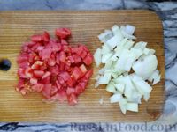 Фото приготовления рецепта: Белый закарпатский суп с фасолью и манными клёцками - шаг №9