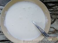 Фото приготовления рецепта: Белый закарпатский суп с фасолью и манными клёцками - шаг №22