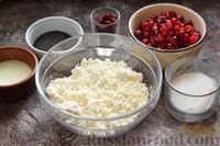 Фото приготовления рецепта: Творожный десерт с клюквой, маком и сгущёнкой - шаг №1