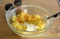 Фото приготовления рецепта: Картофельные драники с чесноком (без яиц и муки) - шаг №8