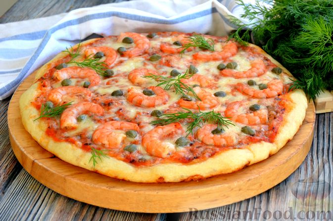 Пицца с красной рыбой и сыром — пошаговый рецепт | бородино-молодежка.рф