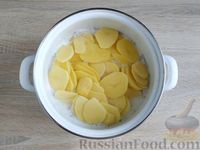 Фото приготовления рецепта: Картошка по-французски (гратен дофинуа) - шаг №5
