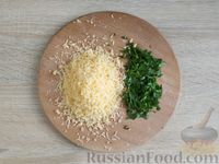 Фото приготовления рецепта: Спагетти с курицей и брокколи в сливочно-сырном соусе - шаг №11