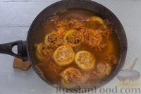 Фото приготовления рецепта: Ленивые пельмени на сковороде, в томатном соусе - шаг №19