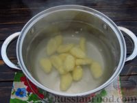 Фото приготовления рецепта: Ленивые вареники с творогом и картошкой - шаг №16