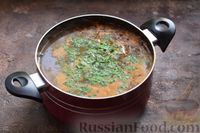 Фото приготовления рецепта: Куриный суп с пшеном - шаг №12