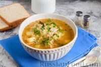 Фото приготовления рецепта: Куриный суп с пшеном - шаг №13
