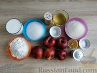 Фото приготовления рецепта: Манник на кефире, с яблоками (без яиц) - шаг №1