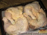 Фото приготовления рецепта: Куриные окорочка, маринованные в кефире - шаг №3