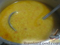 Фото приготовления рецепта: Суп-пюре из чечевицы - шаг №7