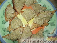 Фото приготовления рецепта: Бутербродная масса из нута и грибов - шаг №6