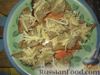 Фото приготовления рецепта: Бутербродная масса из нута и грибов - шаг №7