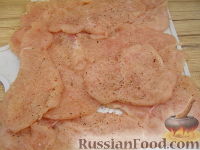 Фото приготовления рецепта: Куриное филе, запеченное в картофельном кляре - шаг №3