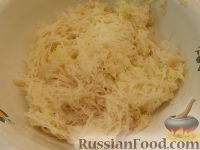 Фото приготовления рецепта: Куриное филе, запеченное в картофельном кляре - шаг №4