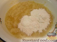 Фото приготовления рецепта: Куриное филе, запеченное в картофельном кляре - шаг №6
