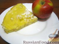 Фото приготовления рецепта: Шарлотка из яблок - шаг №14