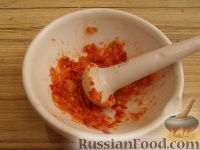 Фото приготовления рецепта: Суп-харчо из говядины с помидорами - шаг №8