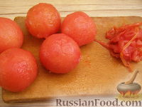 Фото приготовления рецепта: Суп-харчо из говядины с помидорами - шаг №9