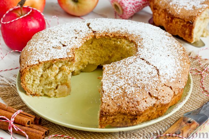 Как Приготовить Шарлотку с рисом и яблоками — Простой Домашний Рецепт с Пошаговыми Фото